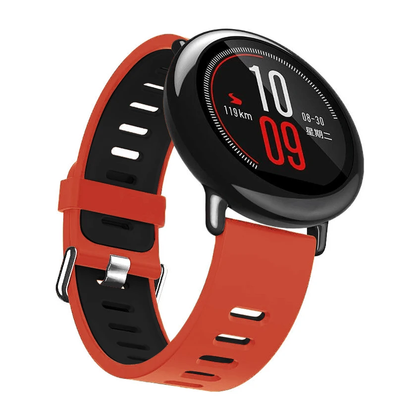 Huami Amazfit pace/Huami Amazfit stratos 2 ремешок Спортивный Браслет Ремни Смарт часы браслет ремешок силиконовый ремешок для часов