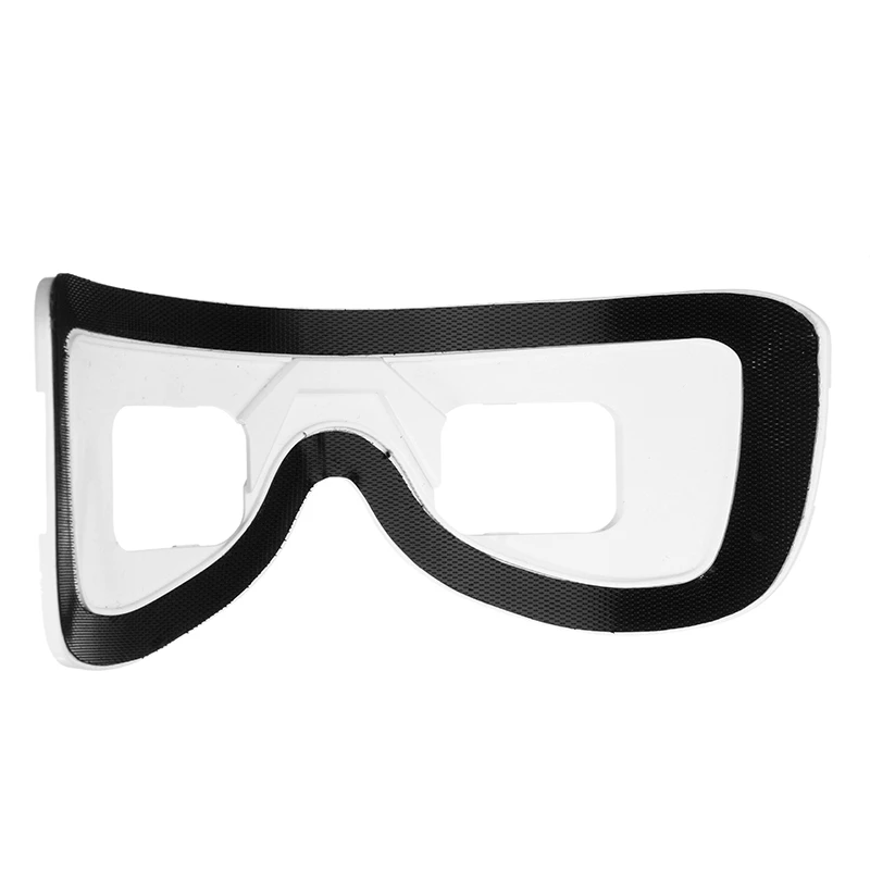 Placa frontal Eachine EV100, Blanco, Negro, con cierre de gancho y bucle, cinta adhesiva mágica, gafas FPV, accesorios, pieza de repuesto ► Foto 3/6