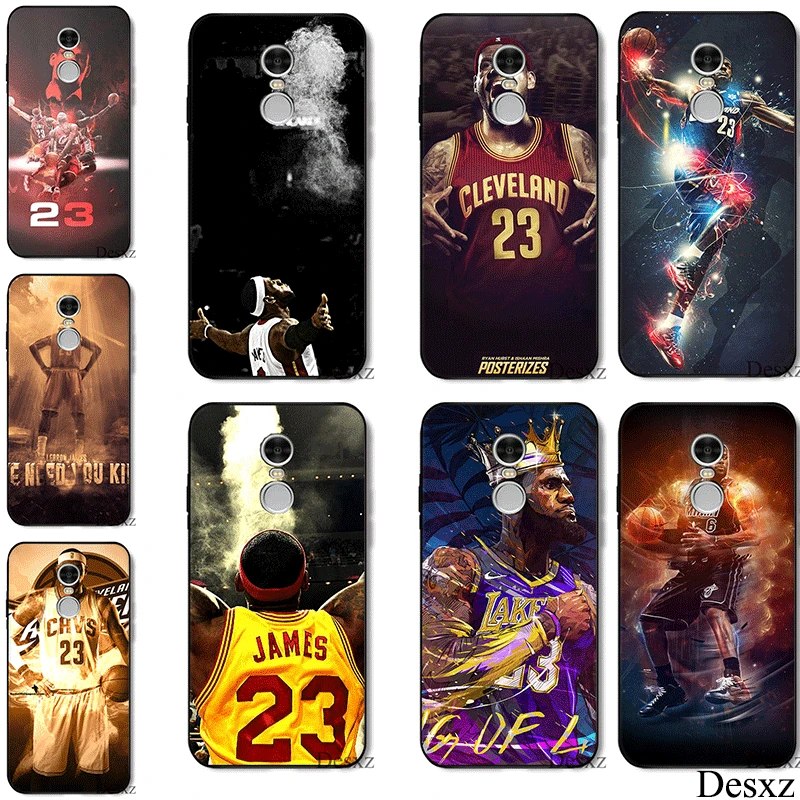

Desxz Silicone Cell Phone Case LeBron James For Xiaomi Mi 6 8 A1 A2 5X 6X Lite MAX 3 F1 Cover New