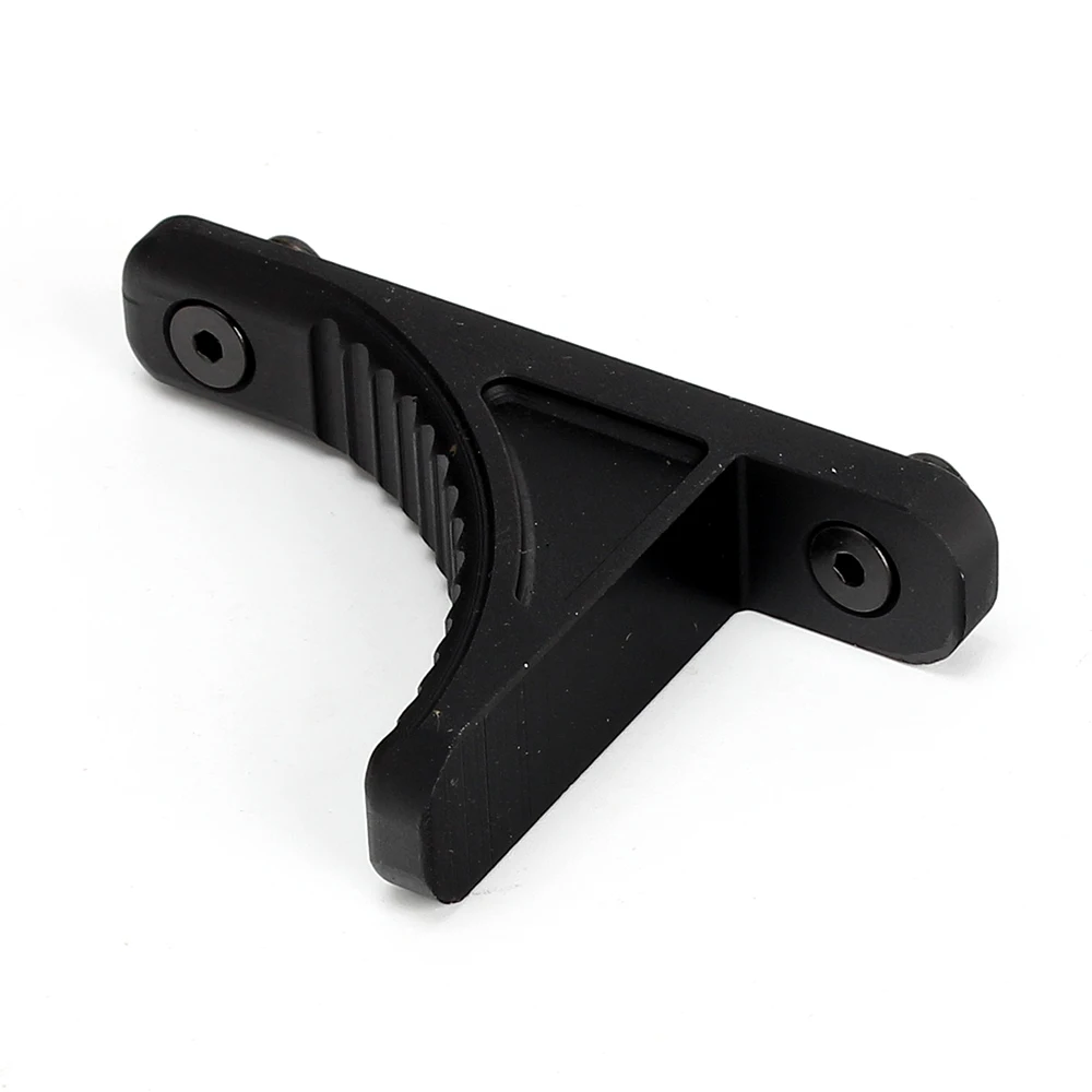 ohhunt Tactical Keymod Rail Handguard Hand Stop Barricade Rest Standard Interface Aluminum Hunting Handstop Black Tan (7)