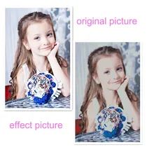 Фото на заказ, алмазная вышивка, сделай сам, 5D, индивидуальный заказ, алмазная живопись, вышивка крестиком, 3D, Алмазная мозаика, украшение, Рождество