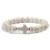 Natural Stone Cross Beaded Handmade Bracelets for Men & Women 16