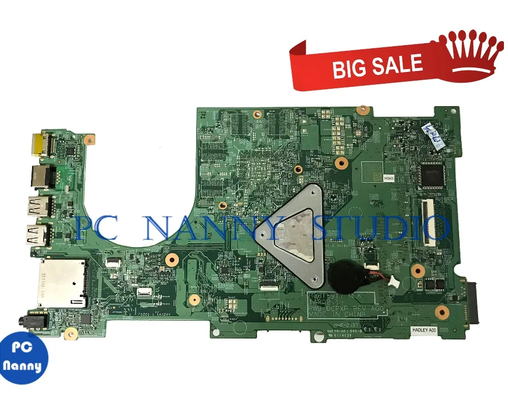PCNANNY 059YYX 59YYX для DELL Inspiron 17 7746 Материнская плата ноутбука I7-5500U DDR3L 14202-1 тестирование
