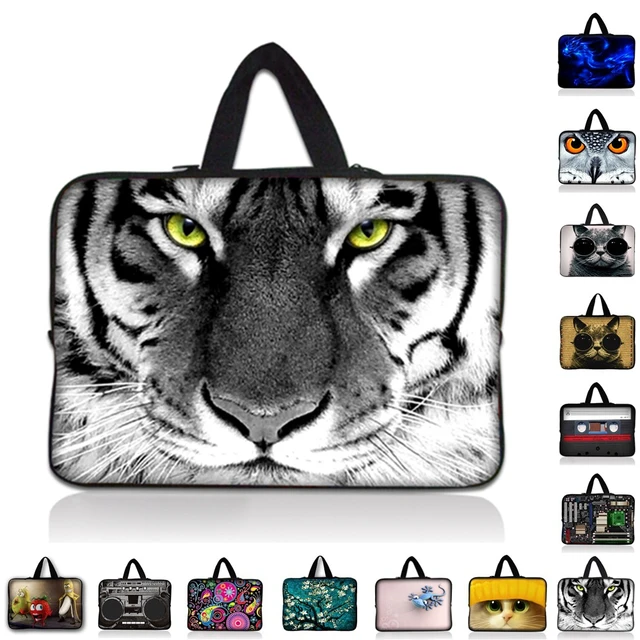 Best Price 9.7 10.1 11.6 13 13.3 14 14.4 15 15.4 15.6 inch Tiger Painted Laptop Sleeve Bag Tablet Case for Macbook For Lenovo HP Asus Acer Best Price 9.7 10.1 11.6 13 13.3 14 14.4 15 15.4 15.6 inch Tiger Painted Laptop Sleeve Bag Tablet Case for Macbook For Lenovo HP Asus Acer