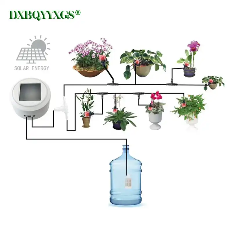 Solar Energie Aufladen Intelligente Garten Automatische Bewasserung Gerat Sukkulenten Anlage Tropf Bewasserung Werkzeug Wasserpumpe Timer System Aliexpress
