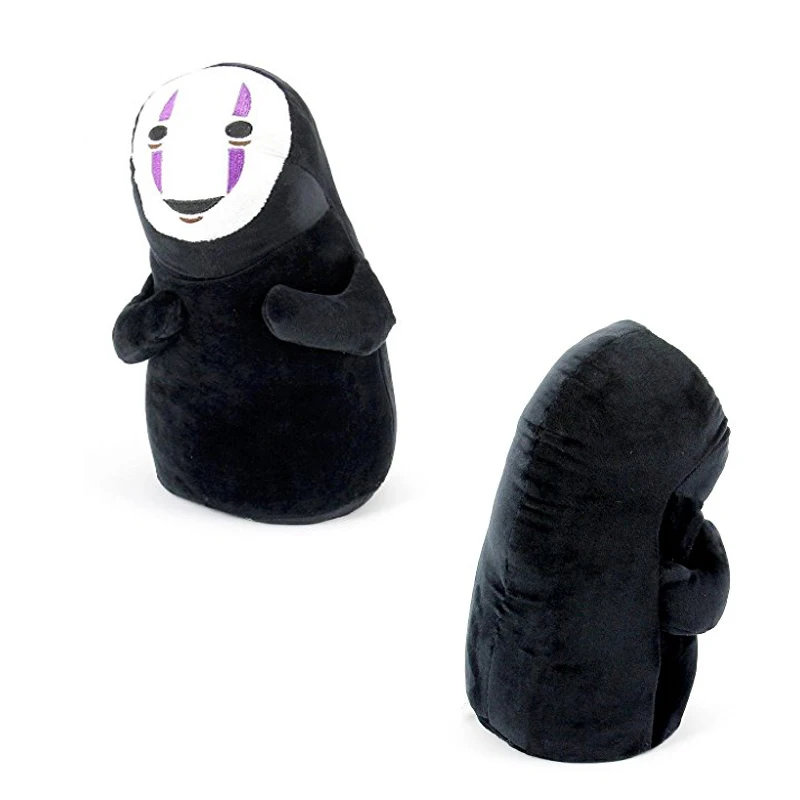 11 インチかわいいコスプレ千と千尋黒顔 Gost ぬいぐるみアニメぬいぐるみ黒人形 No Face Faceless Dollno Face Plush Aliexpress