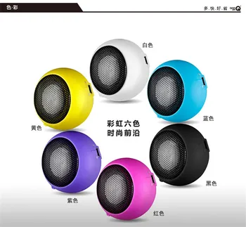 

Enjoy Music Mini Portable Hamburger Speaker Amplifier For iPod iPad Laptop For iPhone Tablet PC Portable Speaker For MP3