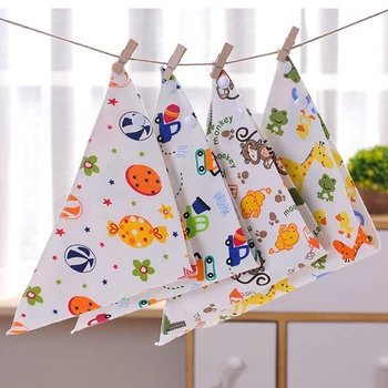 

Babies Kids Bibs Catoon Scarf Bandana Dribble Feeding Saliva Handkerchief Towel