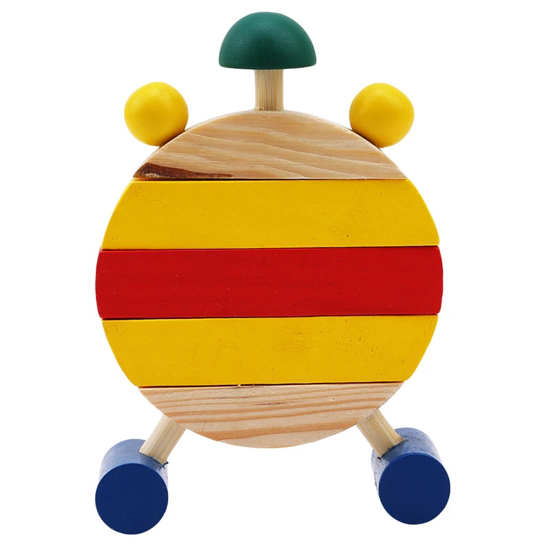 Мини-часы-пазл Монтессори Деревянные пазлы Игрушки Oyuncak для детей Цифровое обучение времени образование обучающая игра для мальчиков