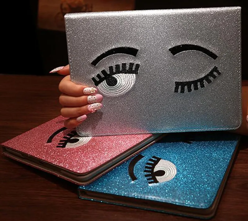 

Shining PU Leather Luxury Eyes Ultra Smart Cover Tablet Case For Apple Ipad Mini 3 Case For IPad Mini 1 Mini 2 Mini Stand 7.9"