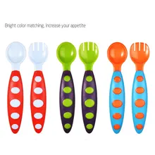 baby kids spoons feeding dishes dinnerware Tableware for children flatware cutlery spoon Flatware 2017 new safety soft spoon baby flatware feeding spoon transparent newborn soft silicone flatware lovely gifts for kids 3 colors