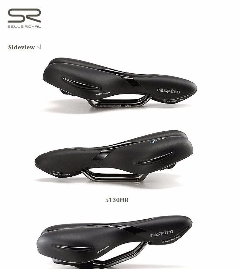 SELLE ROYAL Respiro 5130HR 5131HE 5131DE 5132DE велосипедное седло с силиконовой подкладкой, подушка для горного велосипеда, шоссейного велосипеда, велосипедное седло