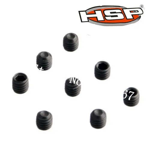 8 шт. RC автомобильные HSP Запчасти 86081 M4 * 4 Grub Винты для 94180 94286 1/10 1/16 4WD Rock Crawler Monster Truck
