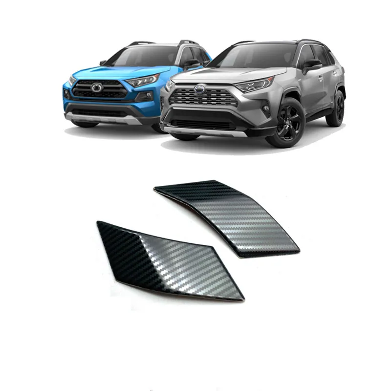 Для Toyota RAV4 RAV 4 2019 2020 карбоновое волокно окна автомобиля A C столбы декоративные