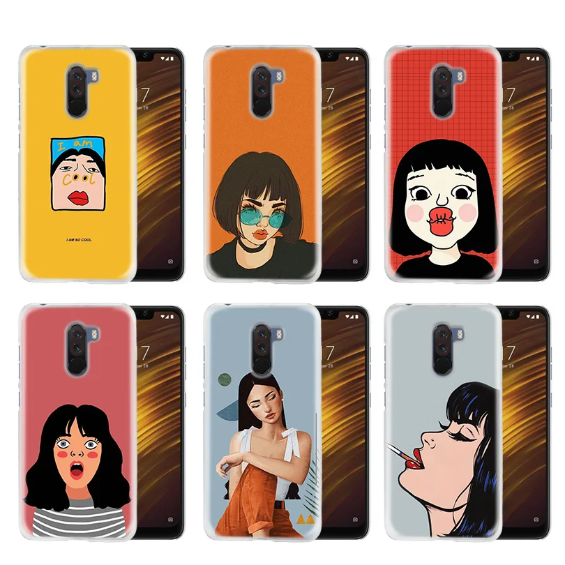 

i am so cool girl caCase Cover for Xiaomi Redmi Note 7 7A 6 6A 5 5A Y3 K20 GO Mi 8 9 A1 A2 Play Mix 3 Pocophone F1 Lite Pro Plus