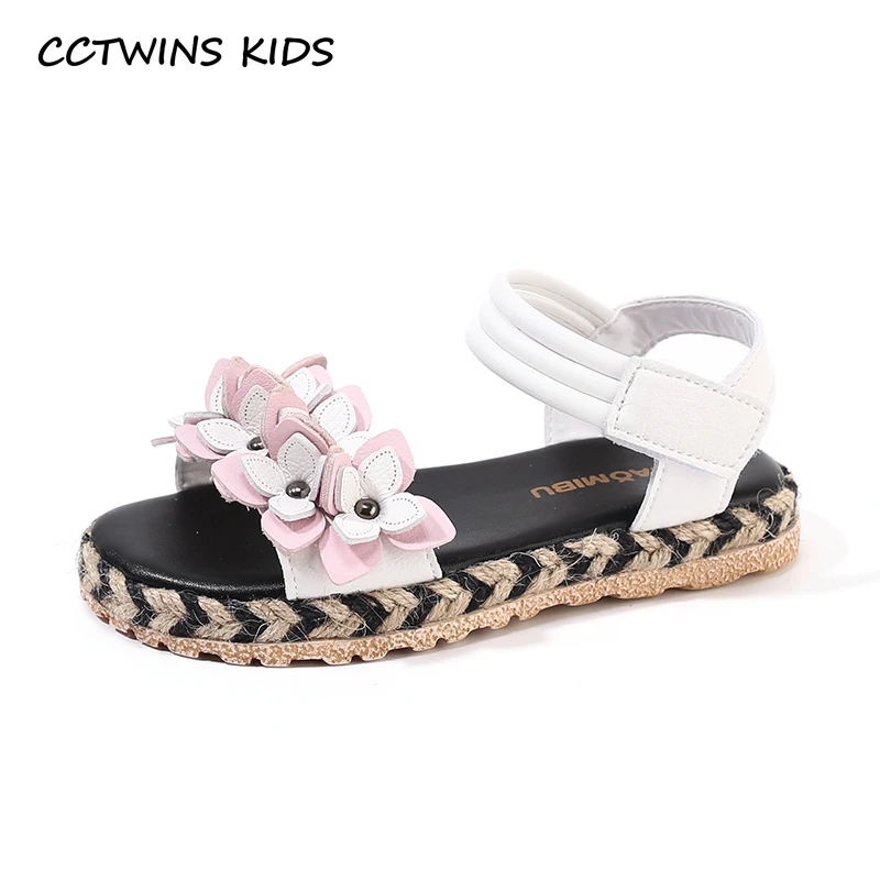 CCTWINS/детская обувь 2019 г. летняя мода для девочек вечерние Стразами Вечернее Платье обувь цветок Дети плоские принцесса детские брендовые