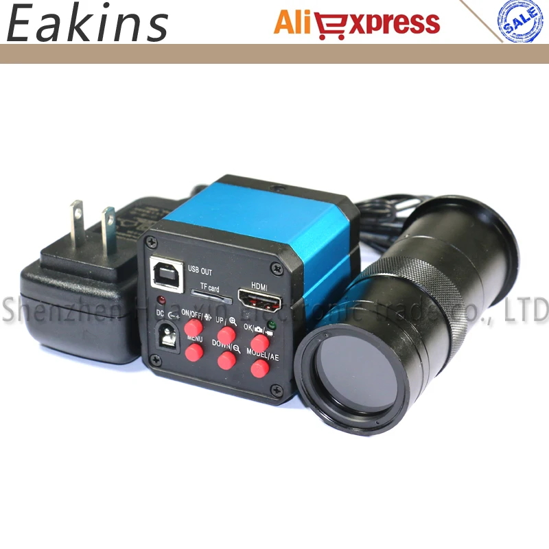 2017 New14MP HDMI Microscope Camera For Industry Lab PCB