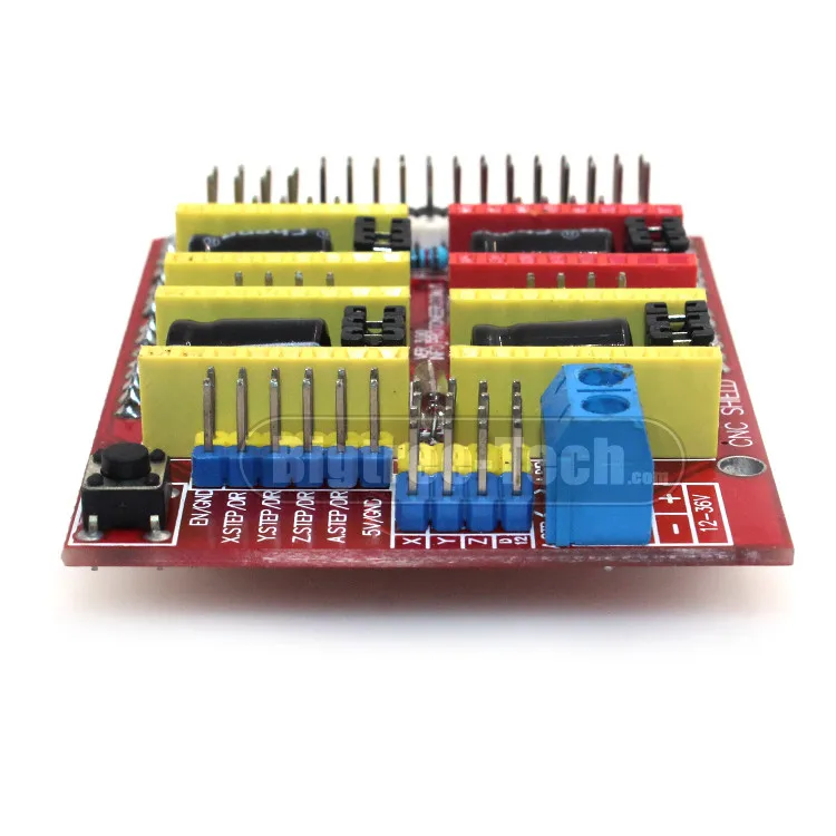 Щит с ЧПУ Плата расширения для Arduino V3 гравер машина для 3d частей принтера