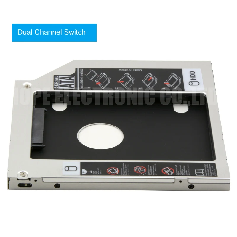 Для ACER 4741 4741g 4738g 4745 4552g 4750G SATA 3 0 2nd HDD Caddy SSD адаптер Optibay толщина 12 7 мм|thick| |