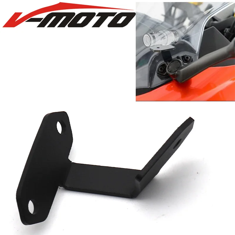 

Motorcycles Accessories Automobile data recorder bracke FOR kawasaki NINJA 400 NINJA400 ninja400 2018 2019 Left DVR bracket