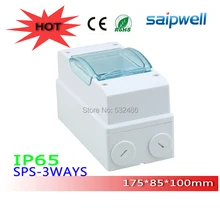 Высокое качество ip65 3 способа электрораспределительная коробка
