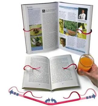 

Party Favors Hot Creative reading clip portable reading rack stand Bookends arms relaxed reading