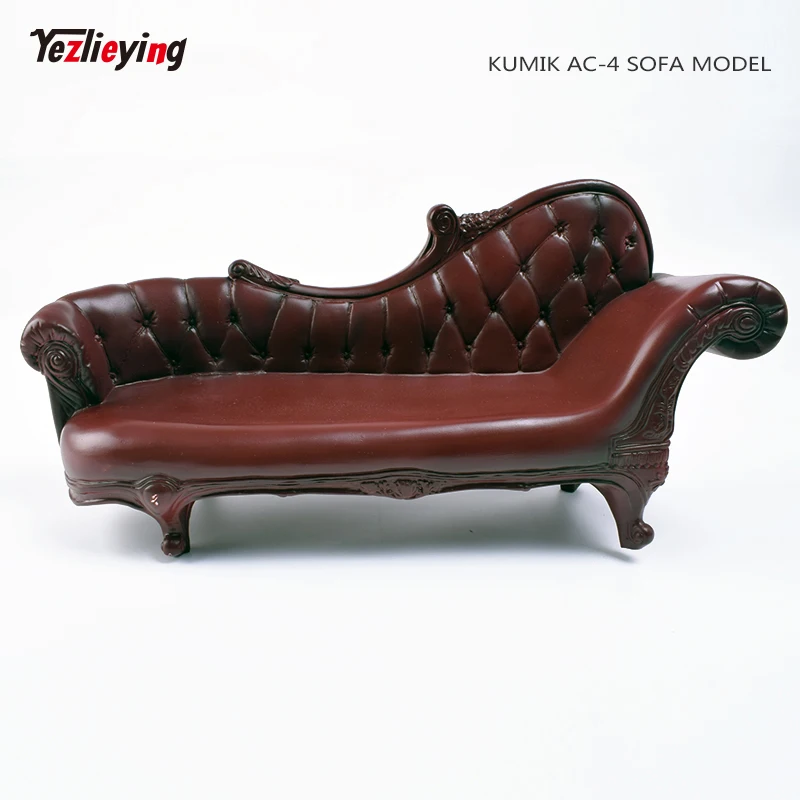 1//6th Double Sofa Chair Model Lounge Furniture Props for 12/" Action Figure Doll