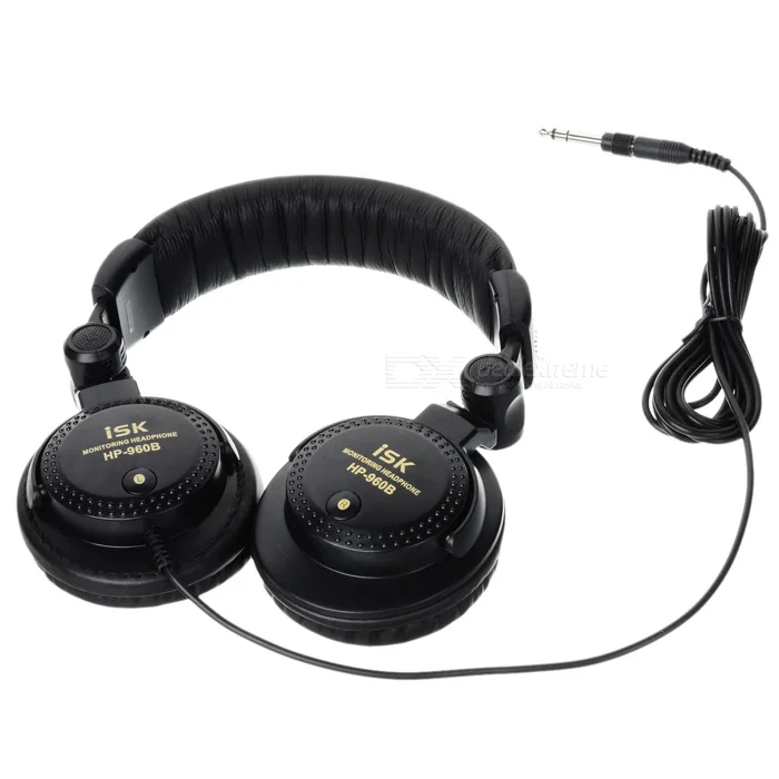 ISK HP960B Wired 3.5mm Monitoring Headband Headphones headphone hdheadphone fmheadband lamp