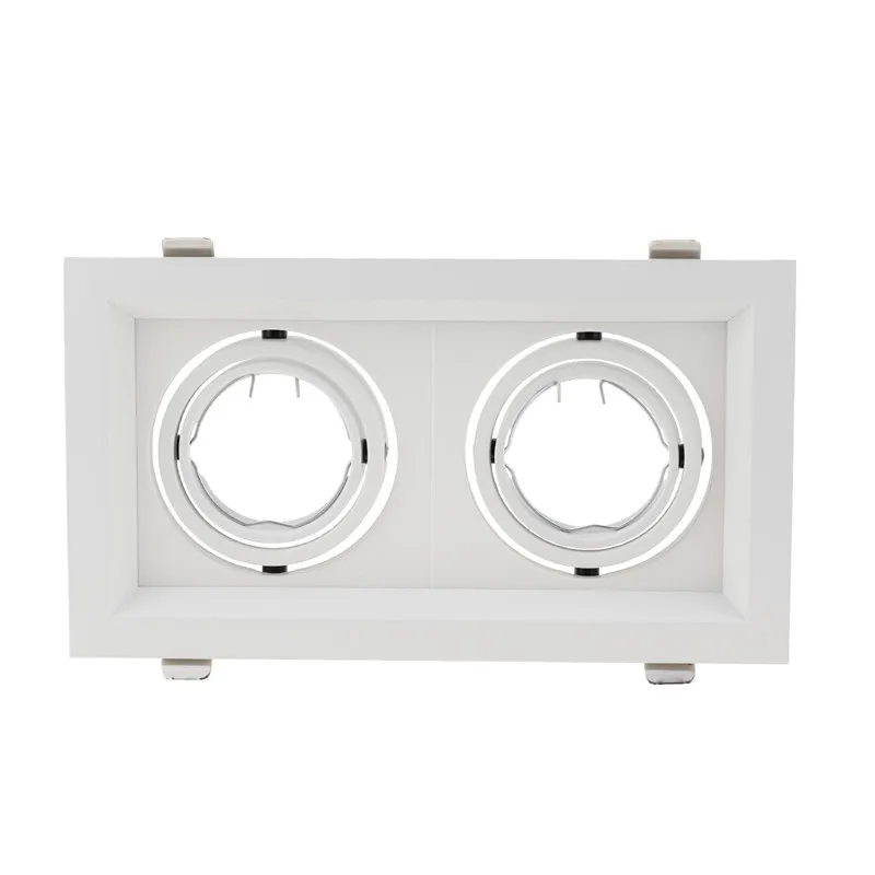 

2pcs/lot LED ceiling downlight fitting fixture MR16 GU10 aluminium holder frame Led Ceiling Lamp Fixture Led Lamp for spot light