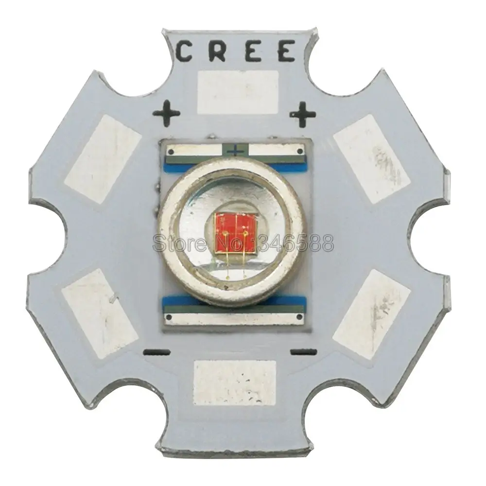 1 шт. CREE XRE Q5 LED XLamp XR E холодный белый теплый красный зеленый синий желтый 3 Вт