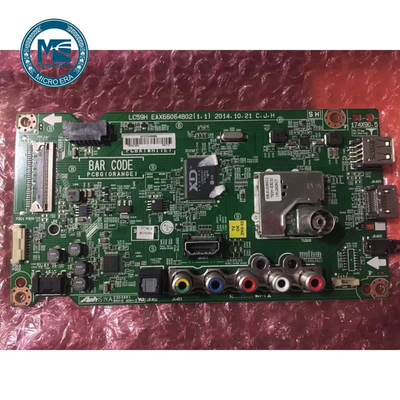 Абсолютно новая материнская плата для телевизора LG 43/49LF5400 CA EAX66064802 (1 1)|Запасные