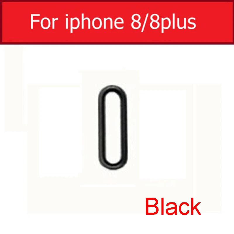 Зарядное устройство USB разъем порт металлическая подставка удерживающее кольцо для iPhone X 7 8 Plus зарядный разъем док-станция браслет металлическое кольцо запчасти - Цвет: 8 8 Plus Black