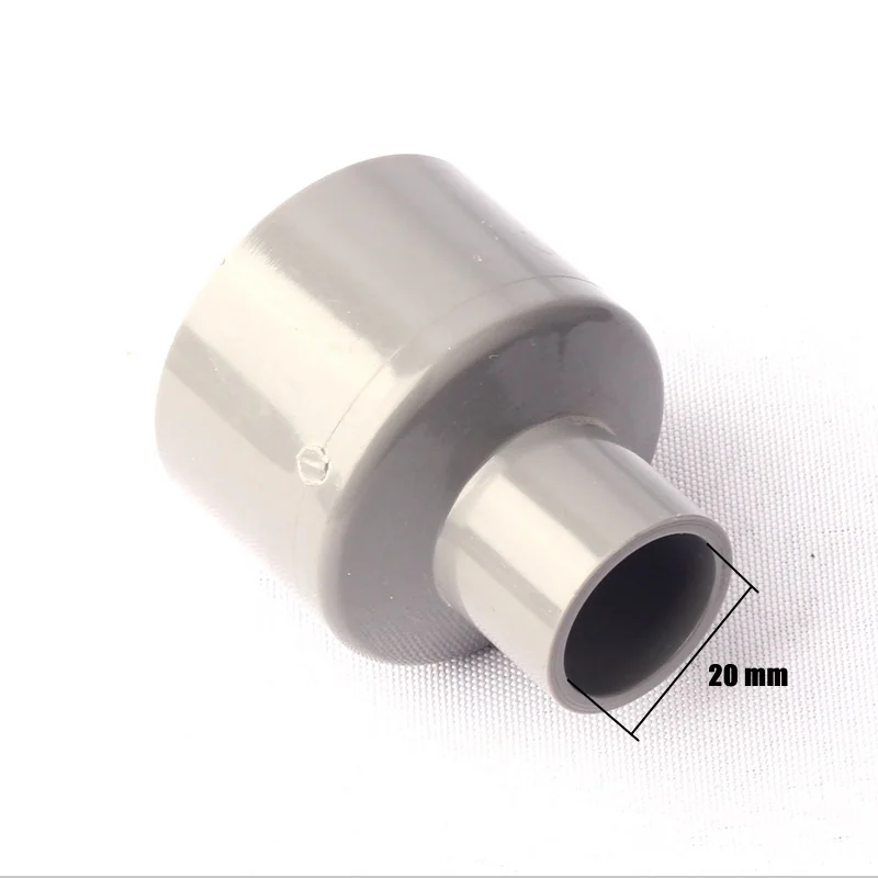 1pc 40mm to 20mm Reducing Socket PVC Barrel Concentric Reducer ...
