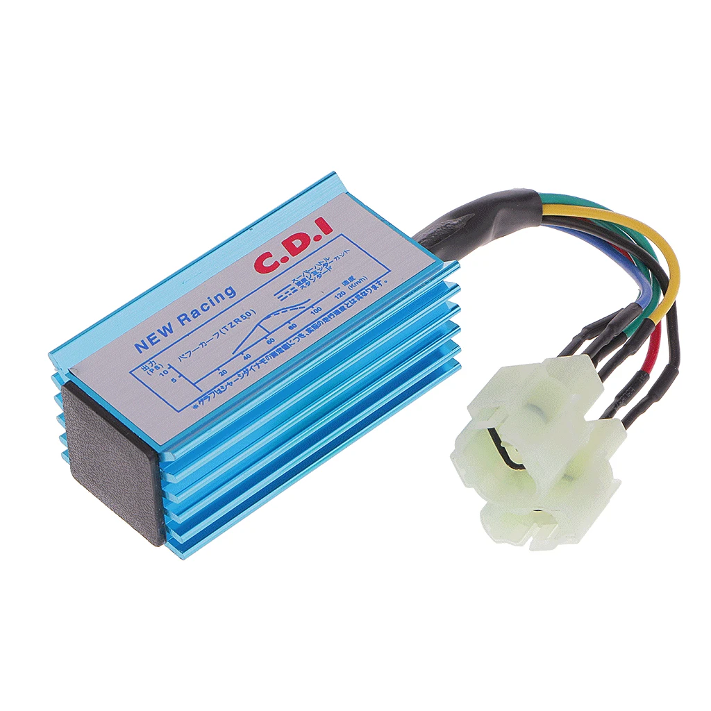 

GY6 50 150 CC Moped Scooter Motorcycle High Performance Racing CDI ATV Go Kart Ignition 6 Box Pin Motorcycle Parts