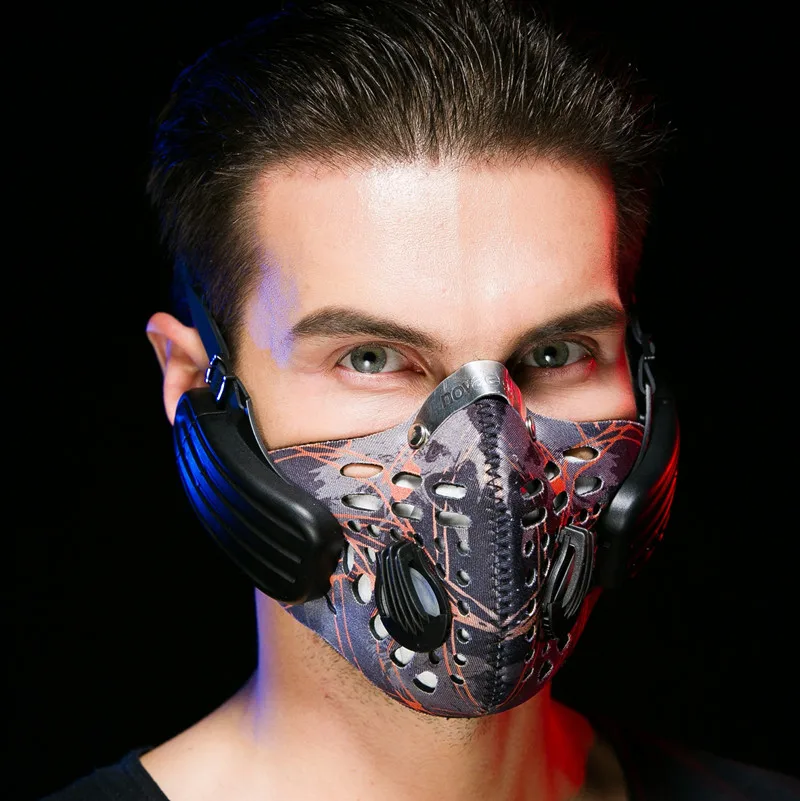 1pc Bone Conduction Bluetooth Stereo Headset Sports face mask