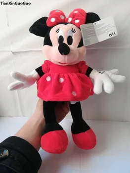 

movie&TV cute red skirt minnie plush toy about 35cm soft doll birthday gift w1874