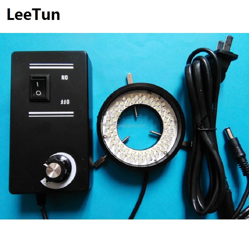

72 LED Ring Light Industrial Camera CCD Light Source with Diffuser Inner Diameter 40mm LED Vision Lamp for Stereo Microscope