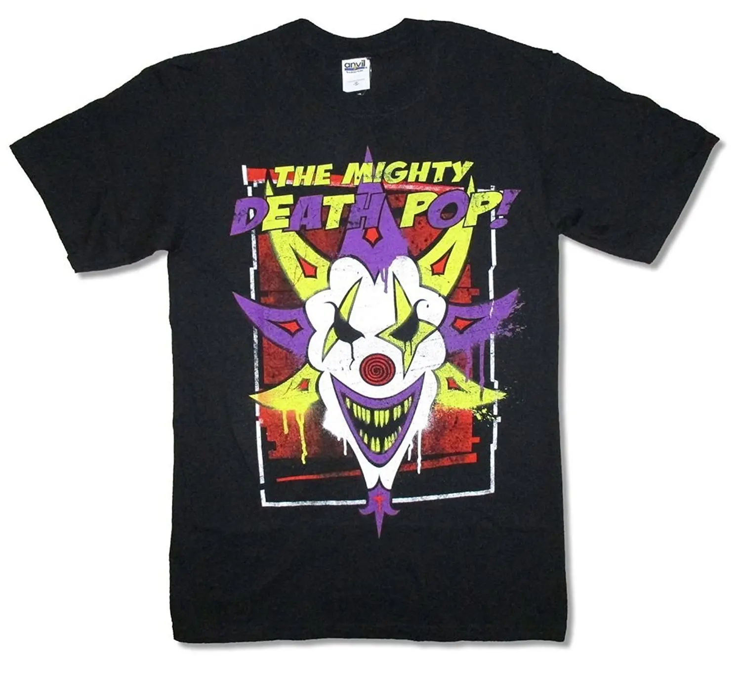 Insane Clown Posse The Mighty Death Pop Black T Shirt ICP New T Shirts