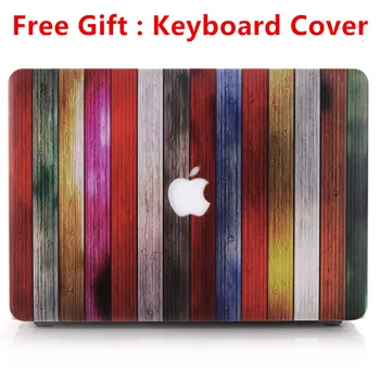 

Wood Hard Laptop Case for Macbook Air 13 inch Case Coque for Macbook Pro 13 Case 2017 A1278 A1502 13.3 Retina Case for Mac Book