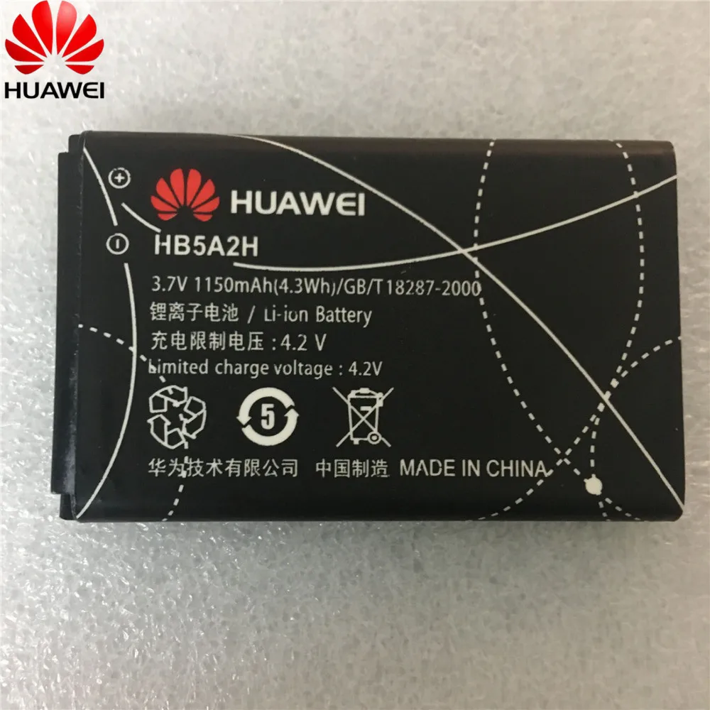 3,7 V 1150 мА/ч, HB5A2H для huawei C5730 C5070 C8000 U8110 U8500 U8100 T520 T552 T550 E5220 U7519 U7510 U7520 Батарея