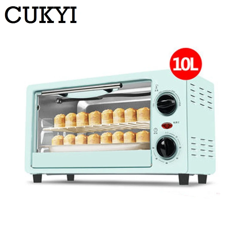CUKYI 10L Mini household Electric oven 750W Multifunction donuts cake