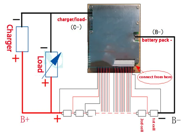 14S 60A версия S lipo литий-полимерный BMS/PCM/PCB плата защиты батареи для 14 пакетов 18650 литий-ионный аккумулятор с балансом