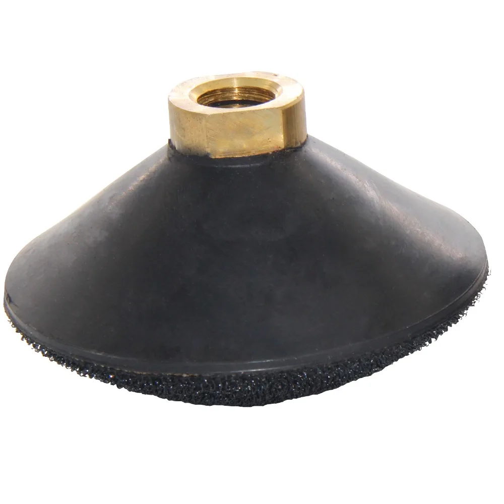 

3'' 4'' Convex Backer C Concave 100mm Polisher M10 M14 M16 5/8''-11 Backing Diamond Tools for Granit Rubber Car Backing