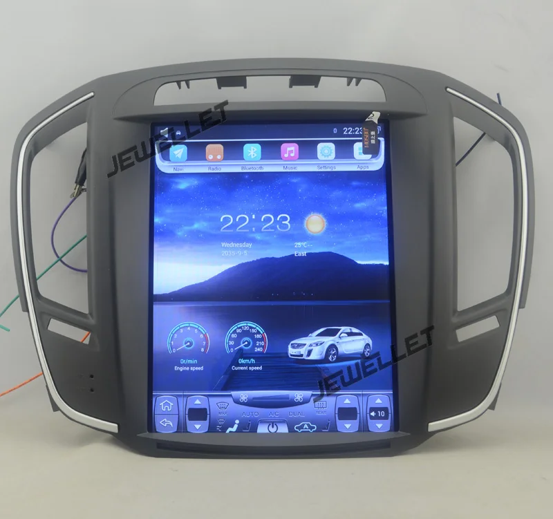 

10.4" tesla style vertical screen android 6.0 Car stereo multimedia player for Buick Regal,Opel Vauxhall Insignia 2014-2016