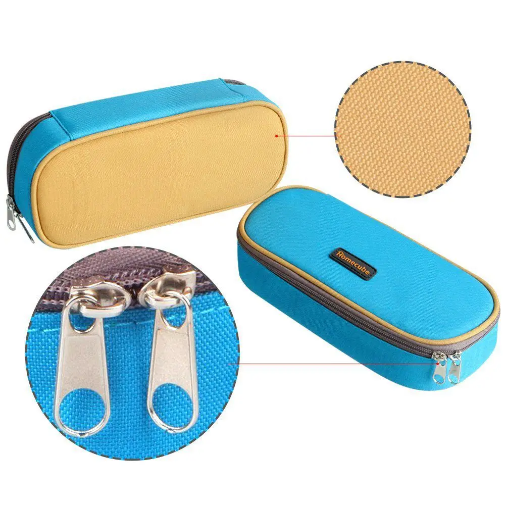 

BLEL Hot Simple canvas Pencil Case, Blue