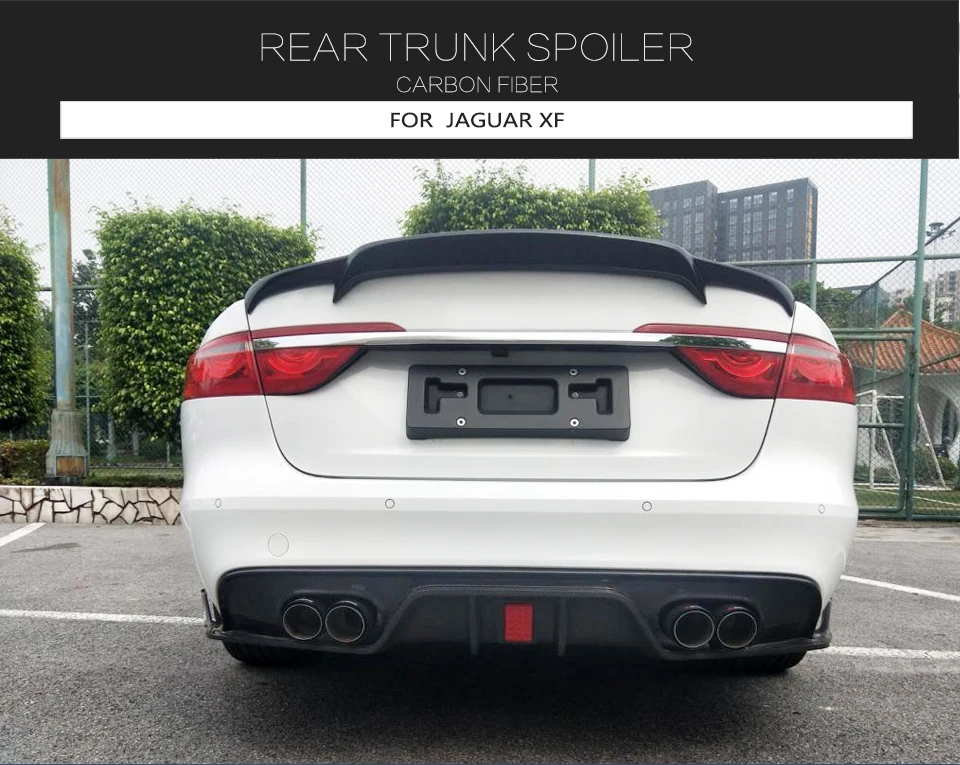 Спойлер багажника из углеродного волокна для Jaguar XF XFL standard- не для Sportbrake Boot губ крыло