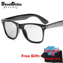 Фотохромные солнцезащитные очки для вождения, поляризационные, хамелеон, обесцвечивание, день и ночь, Ретро стиль, солнцезащитные очки для мужчин и женщин