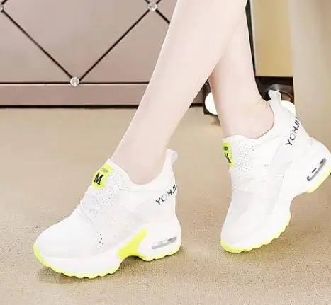 

2018 new Wind thick letters increase casual women's shoe