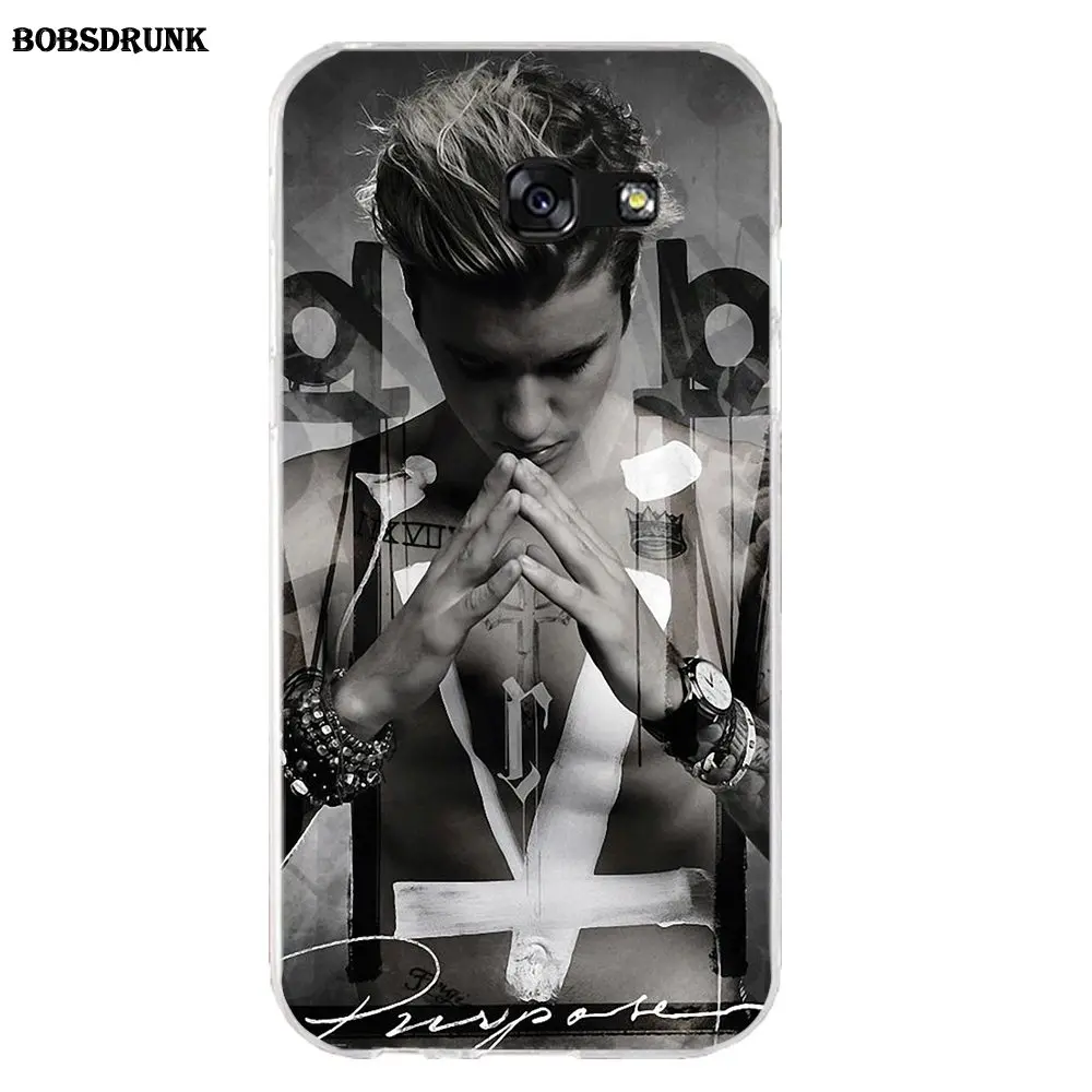 EJGROUP Soft Protector Justin Bieber For Samsung Galaxy A3 A5 A7 J1 J2 J3 J5 J7 2015 2016 2017