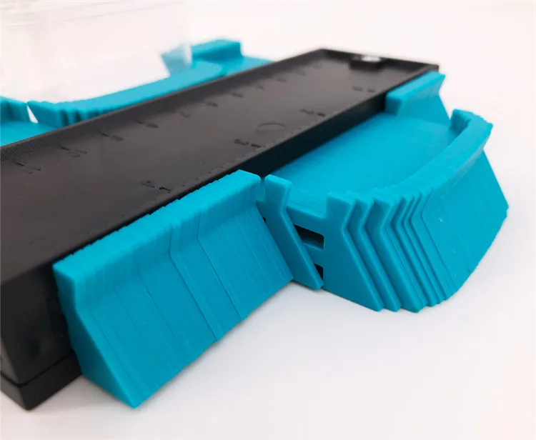 Plastic-Gauge-Contour-Profile-Copy-Gauge-Duplicator-Standard-5-Width-Wood-Marking-Tool-Tiling-Laminate-Tiles